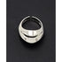 Hermann Siersbol Jewelry Danish Hermann Siersbol Modernist Sterling Domed Cocktail Ring 1960s