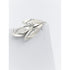 Hermann Siersbol Jewelry Designer Hermann Siersbol Denmark Sterling Modernist Leaves Brooch Pin 1950s
