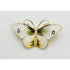 Hroar Prydz Jewelry Norwegian Designer Hroar Prydz Sterling & Enamel Butterfly Brooch 20s/30s
