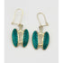 Hroar Prydz Jewelry Vintage Norwegian Designer Hroar PRYDZ Sterling & Enamel Dangle Earrings