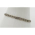 HW Burdick Co Jewelry Burdick Italian 14KT White Gold Art Deco Greek Revival Key Bracelet Circa 1910s/20s