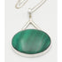 Inger K Jewelry Danish Born Inger K Sterling & Malachite Scandinavian Modernist Necklace