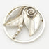 International Sterling Jewelry RARE LaPaglia Georg Jensen Sterling Opening Flower 