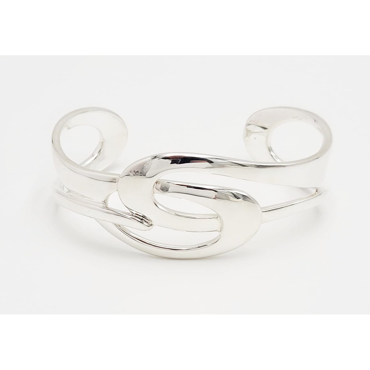 Ippolita Jewelry Designer Ippolita Sterling &amp; 18k Gold Modernist Cuff Bracelet