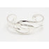 Ippolita Jewelry Designer Ippolita Sterling & 18k Gold Modernist Cuff Bracelet