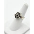 Isaac Cohen Jewelry RARE Isaac Cohen ICO Sweden Sterling Modernist Abstract 3-D Circles Ring 1968