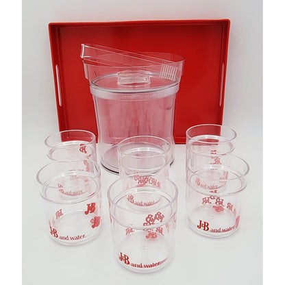 J &amp; B Scotch Whisky Barware Set J &amp; B Lucite Tumbler Barware Set