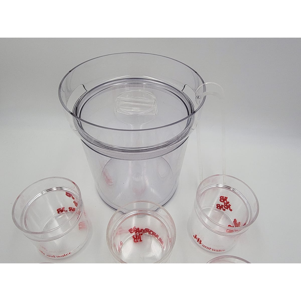 J &amp; B Scotch Whisky Barware Set J &amp; B Lucite Tumbler Barware Set