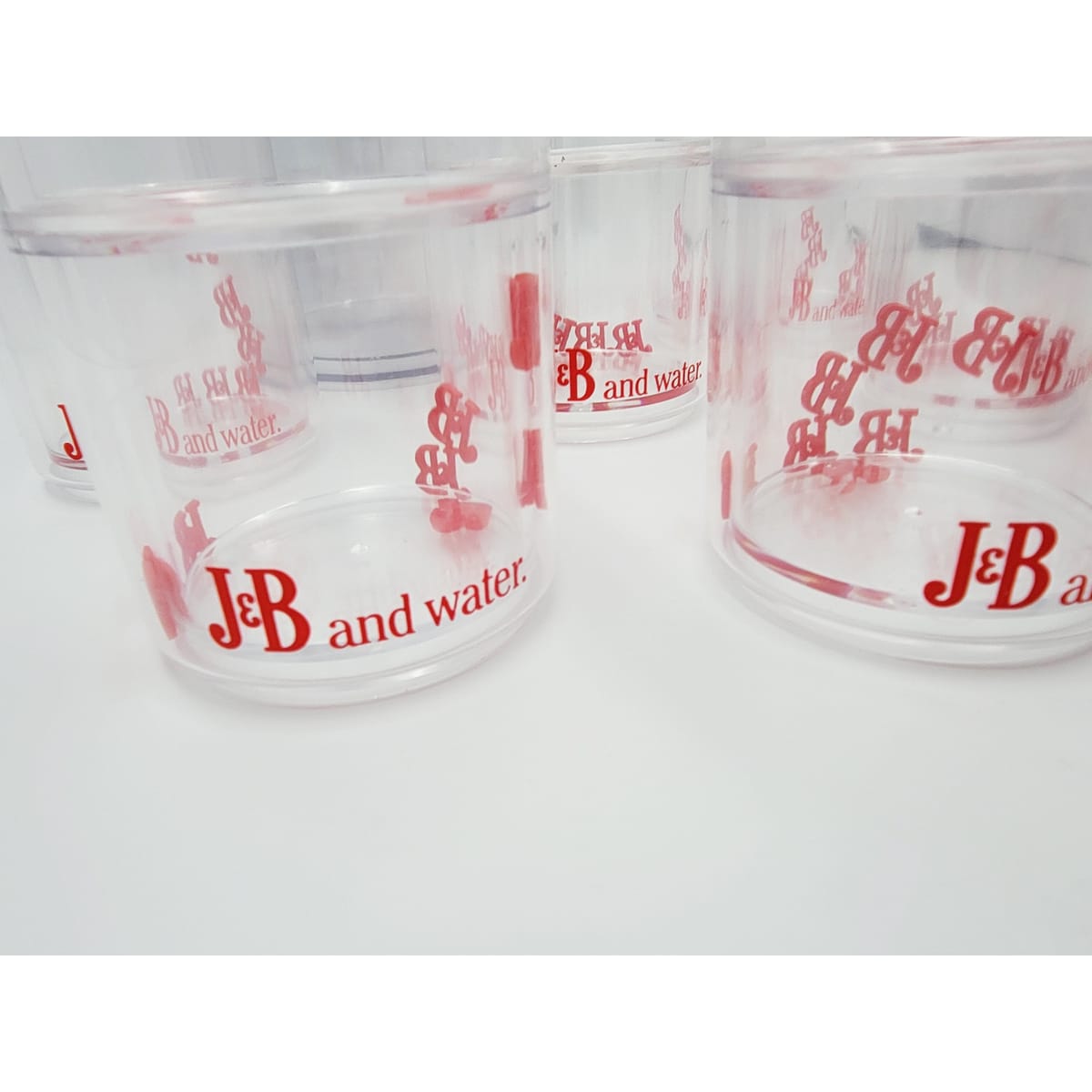 J &amp; B Scotch Whisky Barware Set J &amp; B Lucite Tumbler Barware Set
