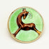 J Tostrup Jewelry J Tostrup Norway Sterling Enamel Art Deco Zodiac Aries Ram Brooch Pin 1950&