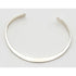 Jaana Toppila Ikalainen Jewelry Finnish Designer Jaana Toppila-Ikalainen Modernist Sterling Silver Cuff Circa 2000