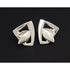 Janiye Jewelry Designer Janiye Sterling Silver Modernist Earrings