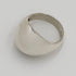 Jarmo Kalke Jewelry Jarmo Kalke Finland Sterling Silver Scandinavian Modernist Cocktail Ring 1994