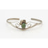 Jerry Cowboy Jewelry NAVAJO Jerry COWBOY Sterling Turquoise Cuff Bracelet Old Pawn Circa 1970s