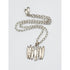 Jerry Roan Jewelry Rare Navajo Designer Jerry Roan "Spirit Guides" Sterling Pendant Necklace 1970s