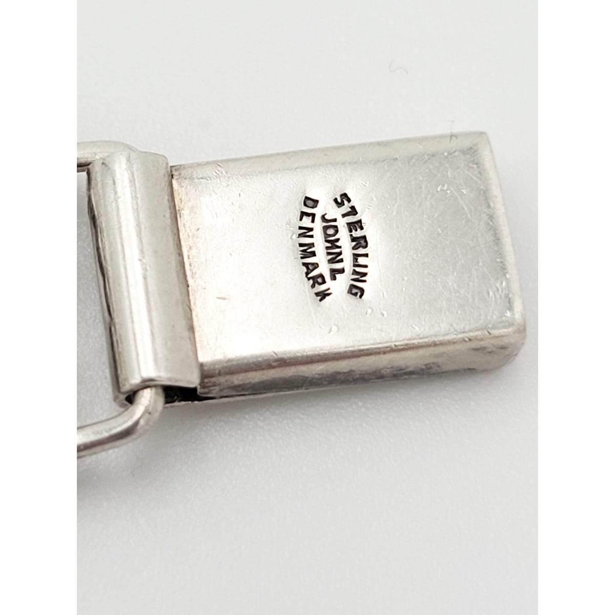 John Lauritzen Jewelry Danish Designer John Lauritzen Sterling Art Deco Nouveau Link Bracelet 1950s
