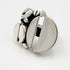Jorma Laine Turun Hopea Jewelry Designer Finnish Jorma Laine for Turun Hopea Sterling Modernist HUGE Ring - Circa 1973