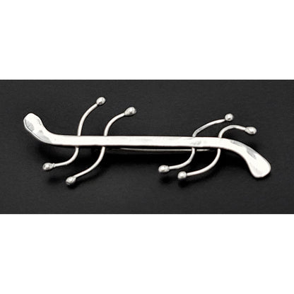 Jules Brenner Jewelry Superb US Designer Jules Brenner Sterling Large Biomorphic Lizard Brooch Rare 1950s