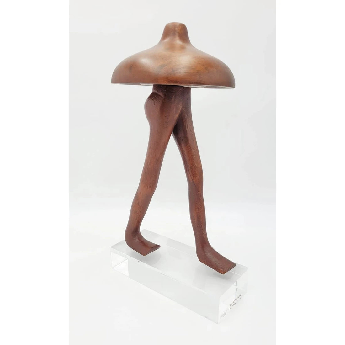 Julia Buckingham for Global Views Sculpture Julia Buckingham for Global Views Wood Lucite Abstract Sculpture
