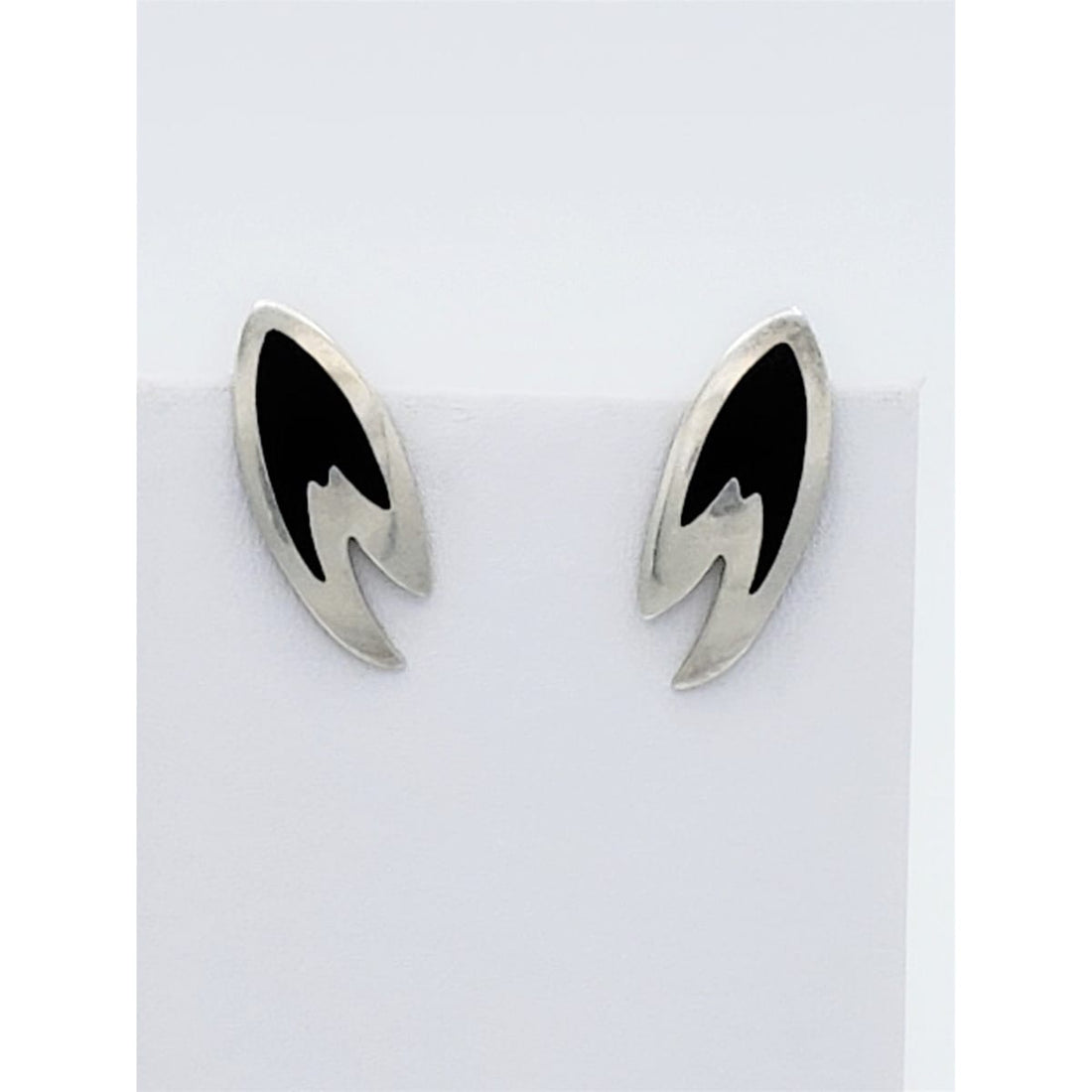 Kai Ehrling Feiling Jewelry Kai Ehrling Feiling Denmark Signed/Numbered 925 Enamel Abstract Earrings 50s-60s