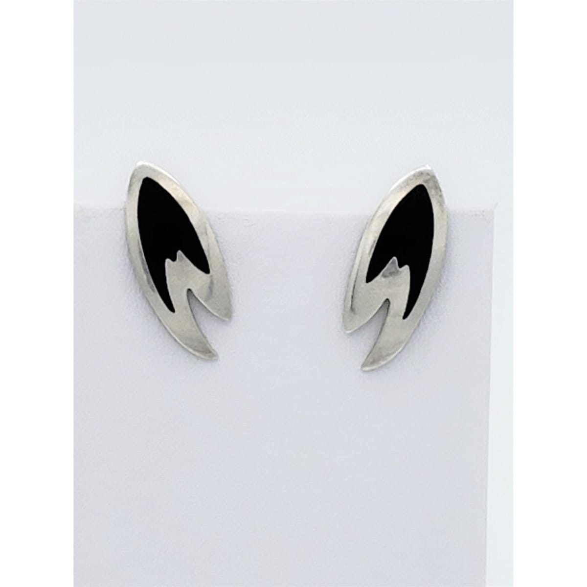 Kai Ehrling Feiling Jewelry Kai Ehrling Feiling Denmark Signed/Numbered 925 Enamel Abstract Earrings 50s-60s