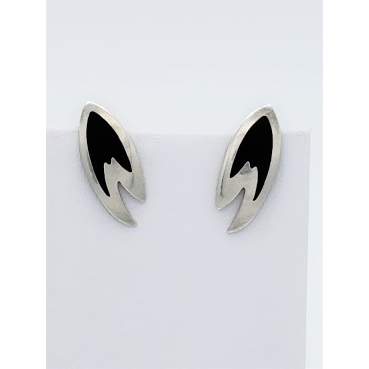 Kai Ehrling Feiling Jewelry Kai Ehrling Feiling Denmark Signed/Numbered 925 Enamel Abstract Earrings 50s-60s