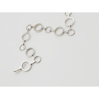 Kalevala Koru Jewelry Rare Paula Häiväoja Kalevala Koru Oy Sterling Modernist Geometric Bracelet 1971