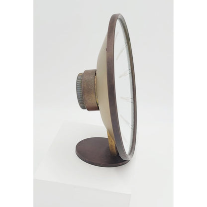 Kruger Clock Heinrich Johannes Möller For Kienzle Germany Art Deco Mantle Clock C. 1950