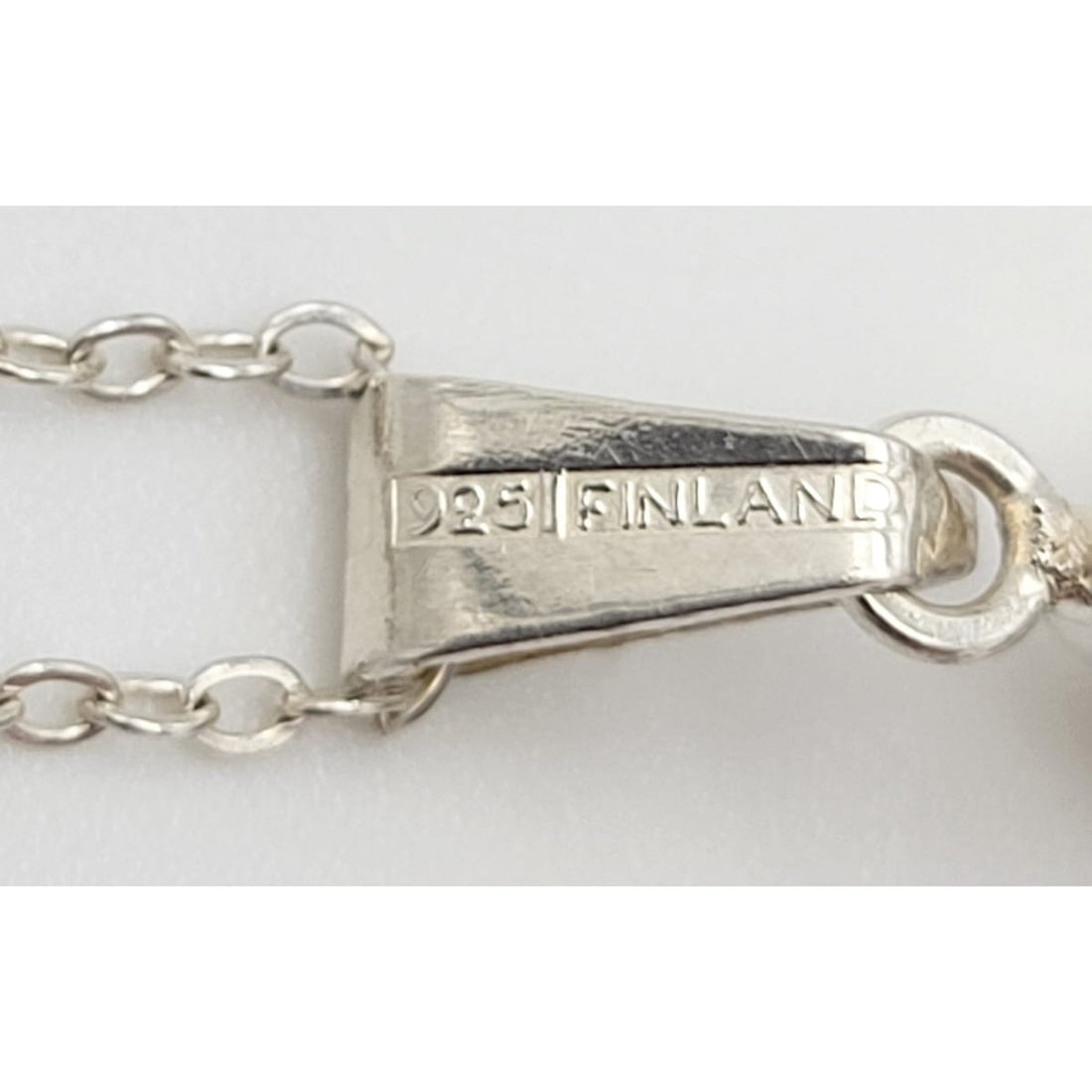Kultaseppa Salovaara Jewelry Kultaseppa Salovaara Finland Modernist Sterling &amp; Amethyst Necklace C 1980s