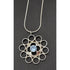 Kultateollisuus Ky Jewelry Vintage Jorma Laine Kultateollisuus Ky Sterling Blue Topaz Modernist Necklace