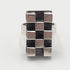 Kupittaan Kulta Jewelry Finnish Designer Elis Kauppi Kupitaan Kulta Sterling 3D Industrial Modernist Ring 60s