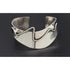 Lewittes Jewelry RARE Esther Lewittes Sterling Abstract Modernist Large Bracelet 1950/60s