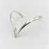 Los Ballesteros Jewelry Vintage Los Ballesteros Taxco 925 Sterling Silver Modernist "V" Cuff - Circa 1960s