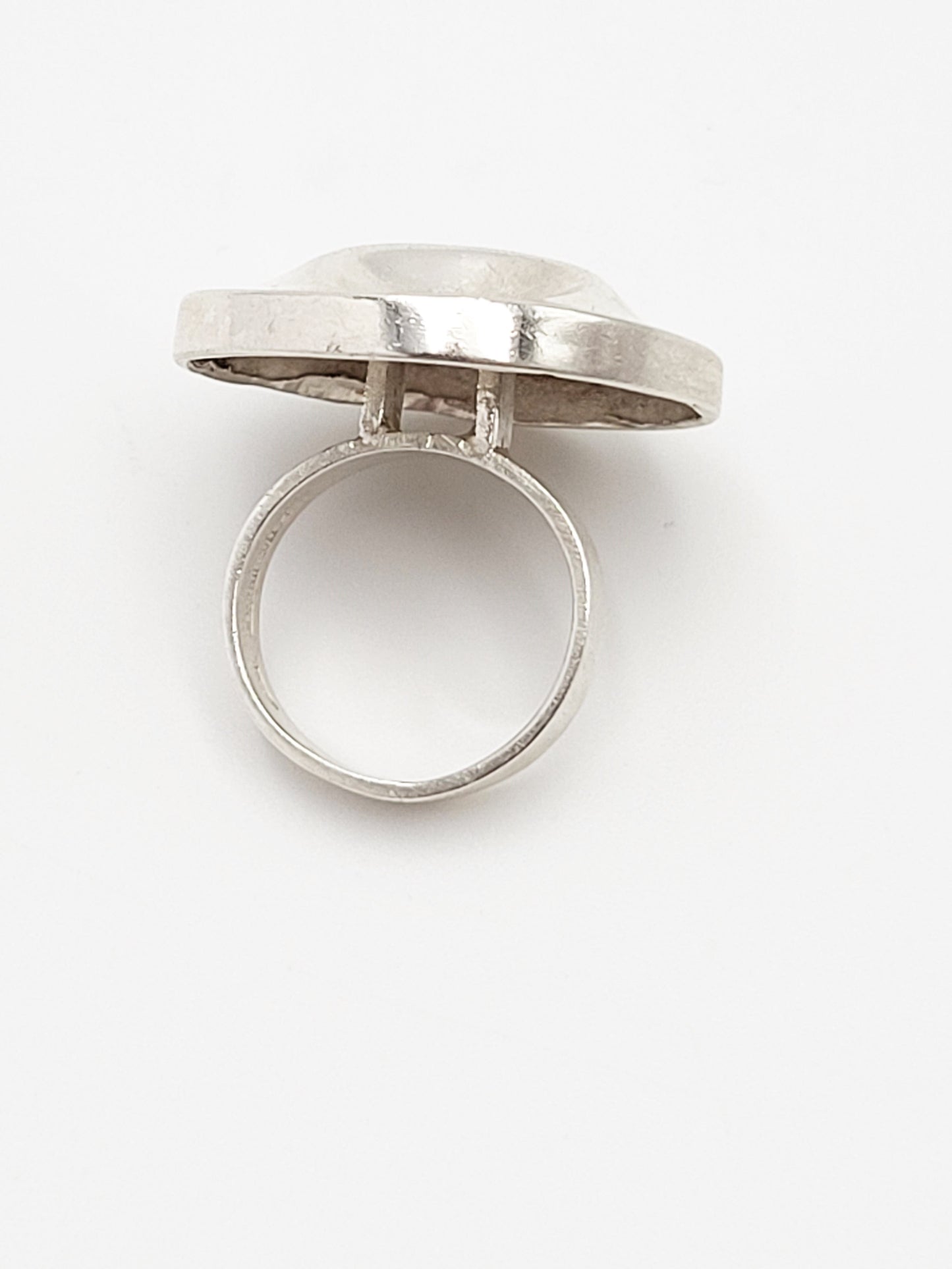 Matti J Hyvarinen Jewelry Matti J Hyvärinen Sirokoru Finland Modernist Sterling Silver Ring Circa 1972