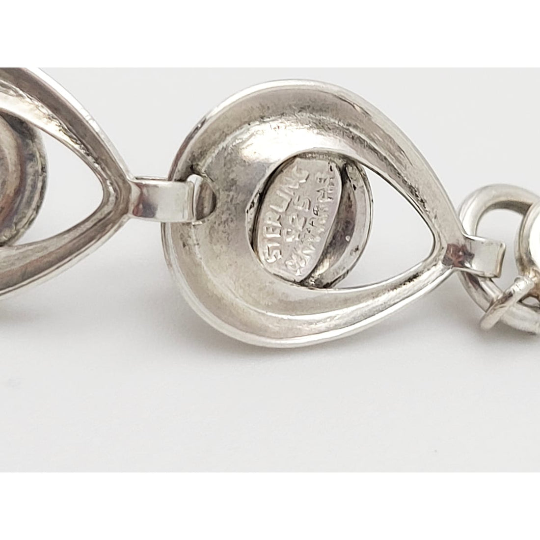 Max Standager Jewelry Danish Designer Max Standager Sterling &amp; Amethyst Modernist Bracelet 1960s
