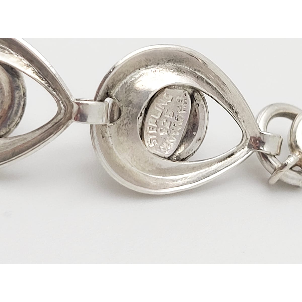 Max Standager Jewelry Danish Designer Max Standager Sterling &amp; Amethyst Modernist Bracelet 1960s