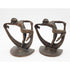 MCM Cast Iron Bookends Bookends 1920&