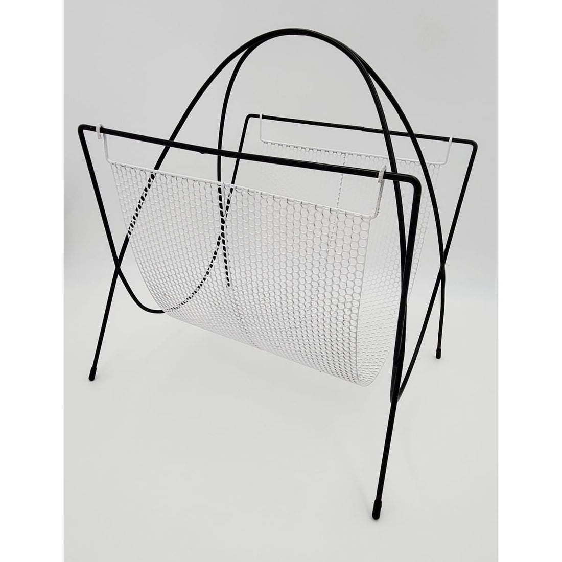 MCM Magazine Rack Magazine Rack 1950s Hollywood Regency Style Magazine Rack