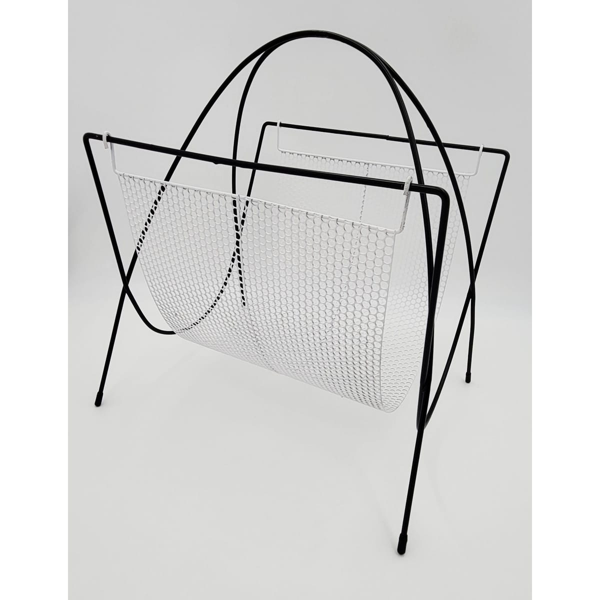 MCM Magazine Rack Magazine Rack 1950s Hollywood Regency Style Magazine Rack