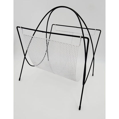 MCM Magazine Rack Magazine Rack 1950s Hollywood Regency Style Magazine Rack