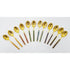 Meka Sterling silverware Meka Denmark Sterling Enamel Demitasse RARE 12 Spoon Set in Orig Box 50/60s