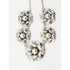 Mexico Silver Jewelry Designer Sterling Silver Necklace Circa