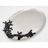 Michael Aram Platter Retired Michael Aram Ocean Reef Line Black Coral Medium Serving Platter HTF