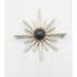 Miguel Melendez Jewelry Miguel Melendez Margot de Taxco Sterling Malachite Iconic Sunburst Brooch 1950s