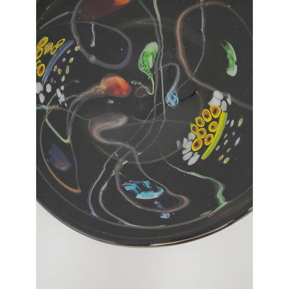 Murano Italy Centerpiece Bowl Giant Murano Glass Millefiori Centerpiece Bowl