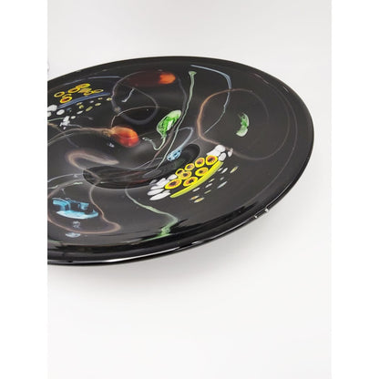 Murano Italy Centerpiece Bowl Giant Murano Glass Millefiori Centerpiece Bowl