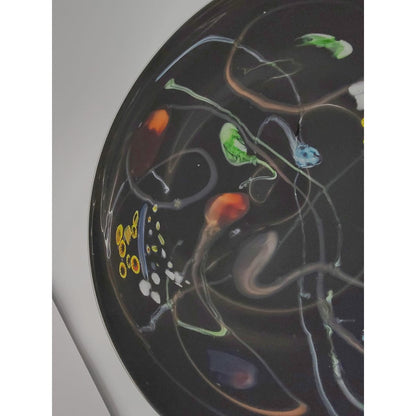 Murano Italy Centerpiece Bowl Giant Murano Glass Millefiori Centerpiece Bowl