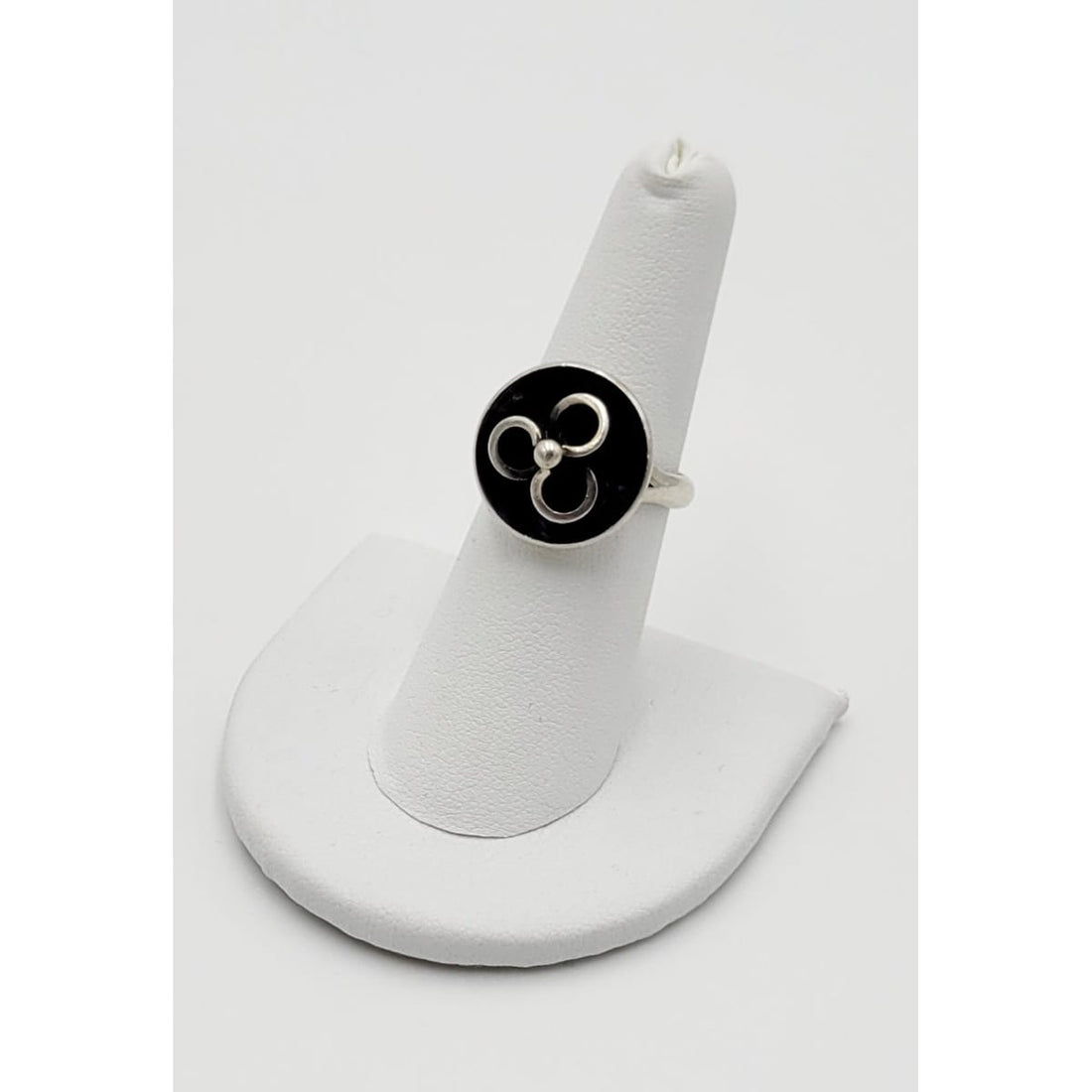 Niels Erik From Jewelry Designer Niels Erik From Denmark Sterling 3D Abstract Modernist Ring Circa 1960s
