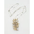 Niels Erik From Jewelry Superb Danish Design 14k & 925 Abstract Modernist Cubist 3D HUGE Necklace