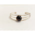 Niels Erik From Jewelry Vintage Niels Erik From Denmark Labradorite Modernist Cuff Bracelet 1960s